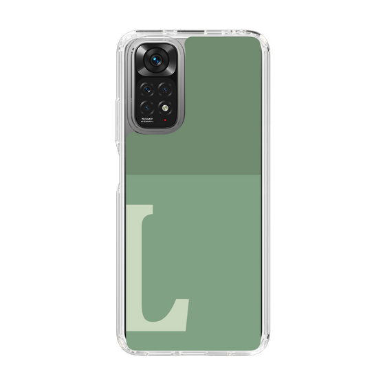 Slim Protection Case［ Original - initial two tone - L green ］