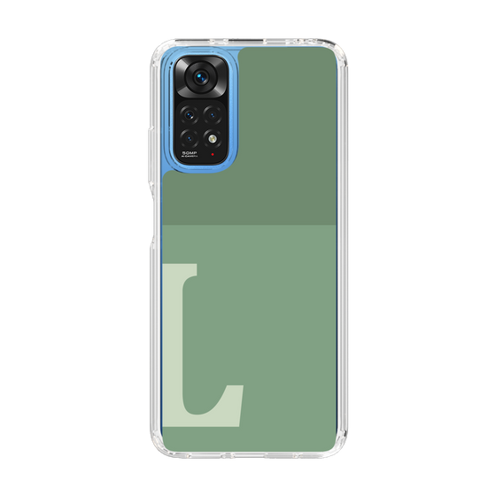 Slim Protection Case［ Original - initial two tone - L green ］