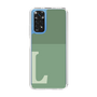 Slim Protection Case［ Original - initial two tone - L green ］