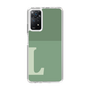 Slim Protection Case［ Original - initial two tone - L green ］