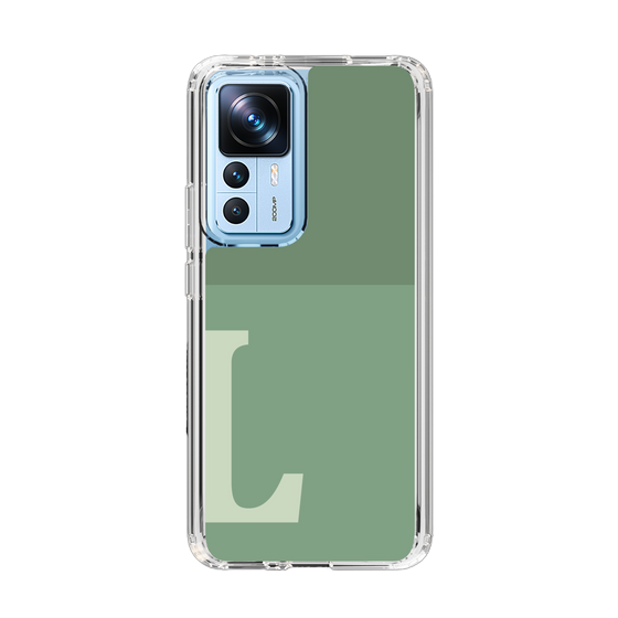 Slim Protection Case［ Original - initial two tone - L green ］