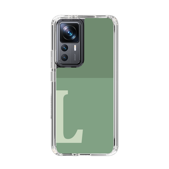 Slim Protection Case［ Original - initial two tone - L green ］