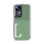 Slim Protection Case［ Original - initial two tone - L green ］