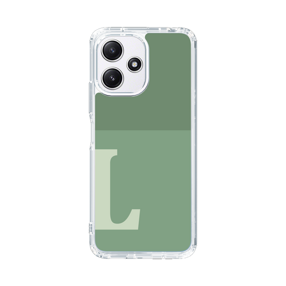 Slim Protection Case［ Original - initial two tone - L green ］