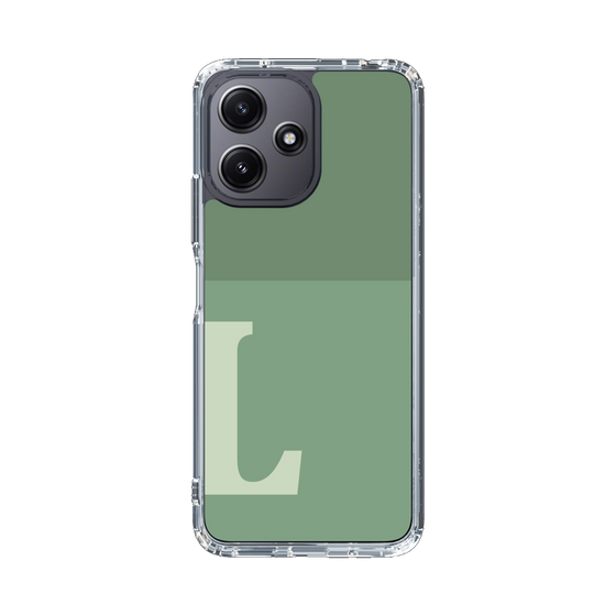 Slim Protection Case［ Original - initial two tone - L green ］