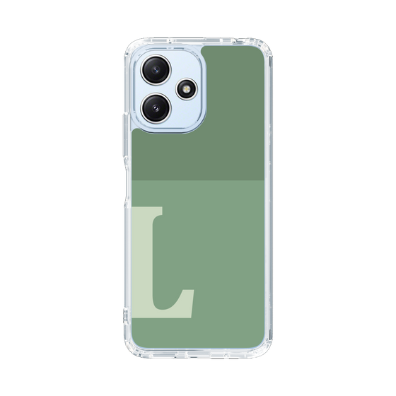 Slim Protection Case［ Original - initial two tone - L green ］