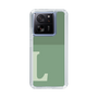 Slim Protection Case［ Original - initial two tone - L green ］