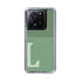 Slim Protection Case［ Original - initial two tone - L green ］