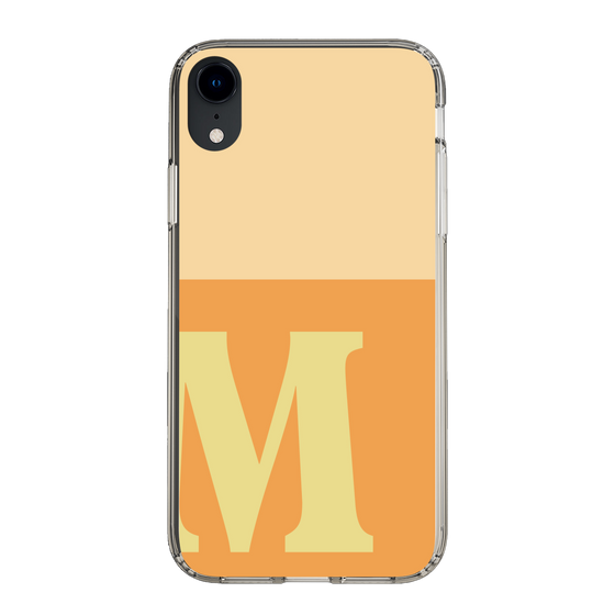 Slim Protection Case［ Original - initial two tone - M orange ］