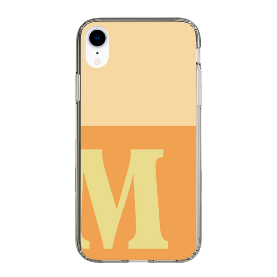 Slim Protection Case［ Original - initial two tone - M orange ］