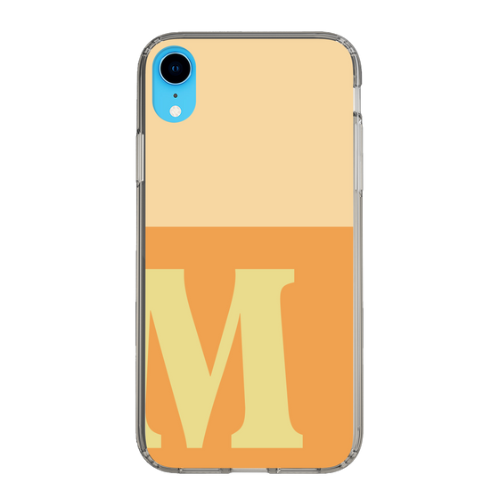Slim Protection Case［ Original - initial two tone - M orange ］