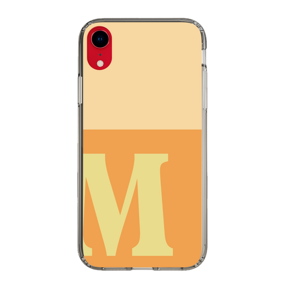 Slim Protection Case［ Original - initial two tone - M orange ］