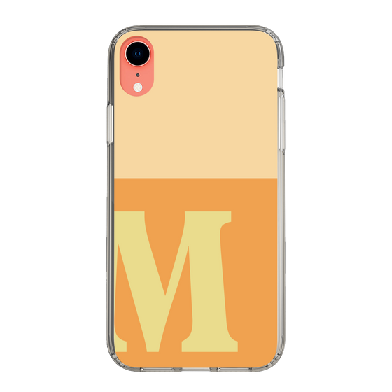 Slim Protection Case［ Original - initial two tone - M orange ］