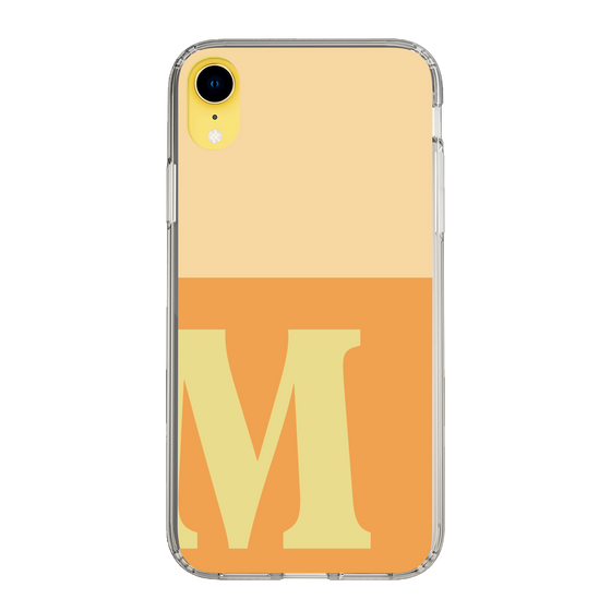 Slim Protection Case［ Original - initial two tone - M orange ］