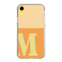 Slim Protection Case［ Original - initial two tone - M orange ］