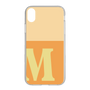 Slim Protection Case［ Original - initial two tone - M orange ］