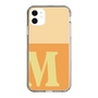 Slim Protection Case［ Original - initial two tone - M orange ］