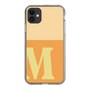 Slim Protection Case［ Original - initial two tone - M orange ］