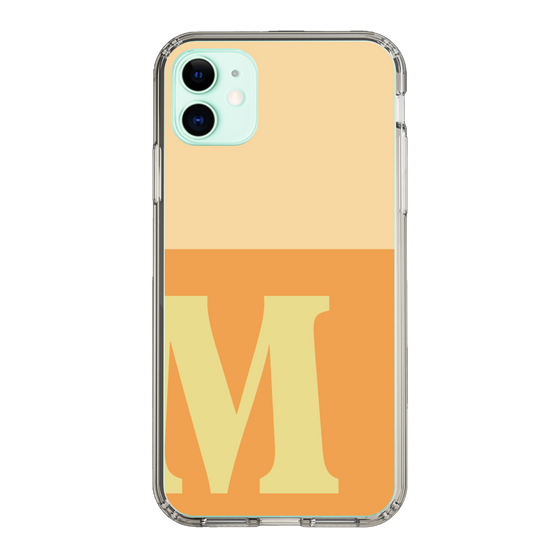 Slim Protection Case［ Original - initial two tone - M orange ］