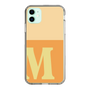 Slim Protection Case［ Original - initial two tone - M orange ］