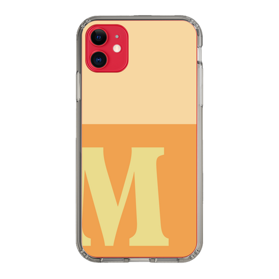 Slim Protection Case［ Original - initial two tone - M orange ］