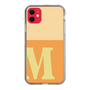 Slim Protection Case［ Original - initial two tone - M orange ］