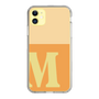 Slim Protection Case［ Original - initial two tone - M orange ］