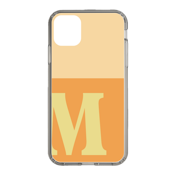 Slim Protection Case［ Original - initial two tone - M orange ］