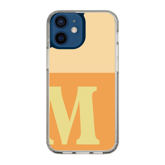 Slim Protection Case［ Original - initial two tone - M orange ］