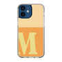 Slim Protection Case［ Original - initial two tone - M orange ］