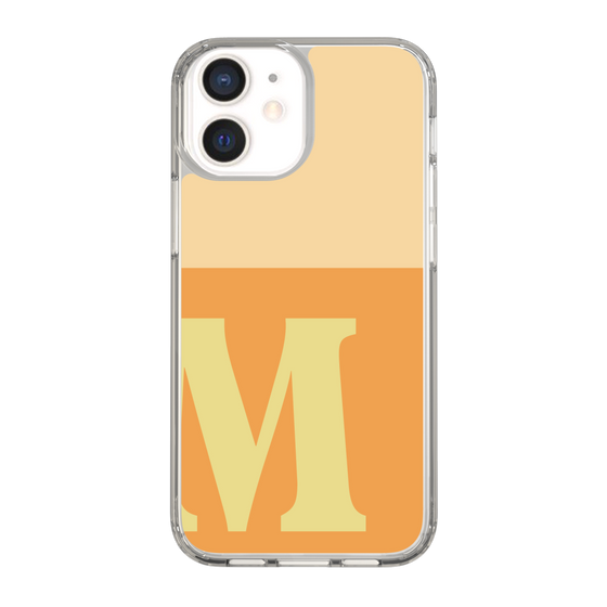 Slim Protection Case［ Original - initial two tone - M orange ］