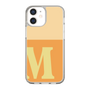 Slim Protection Case［ Original - initial two tone - M orange ］