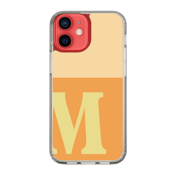 Slim Protection Case［ Original - initial two tone - M orange ］