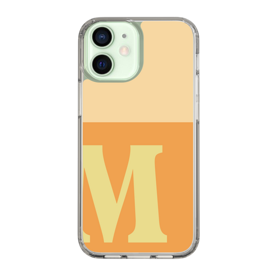 Slim Protection Case［ Original - initial two tone - M orange ］