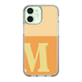 Slim Protection Case［ Original - initial two tone - M orange ］