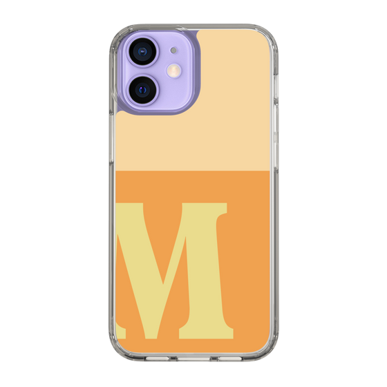 Slim Protection Case［ Original - initial two tone - M orange ］