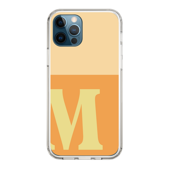 Slim Protection Case［ Original - initial two tone - M orange ］