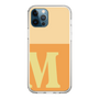 Slim Protection Case［ Original - initial two tone - M orange ］