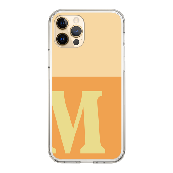 Slim Protection Case［ Original - initial two tone - M orange ］