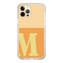 Slim Protection Case［ Original - initial two tone - M orange ］