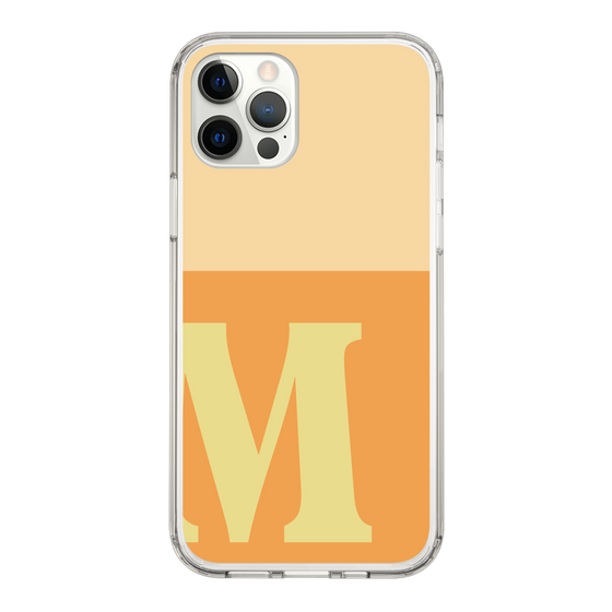 Slim Protection Case［ Original - initial two tone - M orange ］