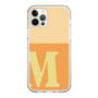 Slim Protection Case［ Original - initial two tone - M orange ］