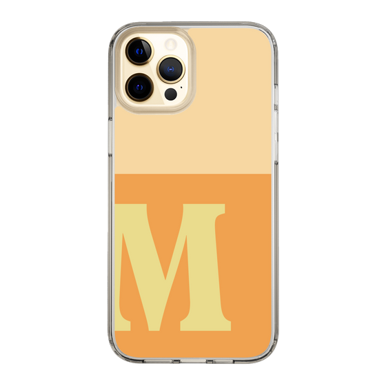 Slim Protection Case［ Original - initial two tone - M orange ］