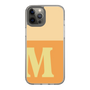 Slim Protection Case［ Original - initial two tone - M orange ］