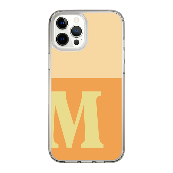 Slim Protection Case［ Original - initial two tone - M orange ］