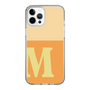 Slim Protection Case［ Original - initial two tone - M orange ］