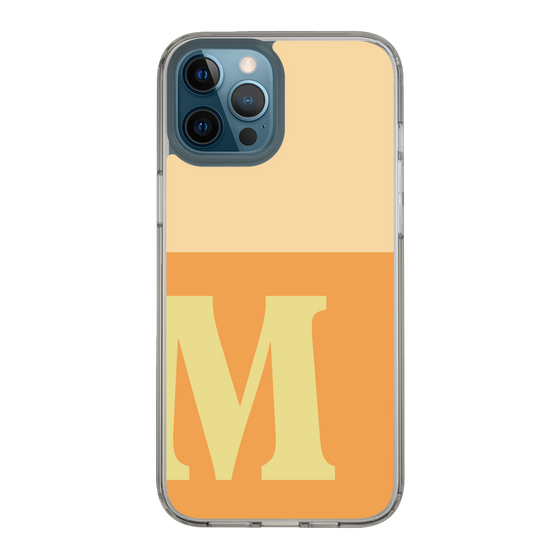 Slim Protection Case［ Original - initial two tone - M orange ］