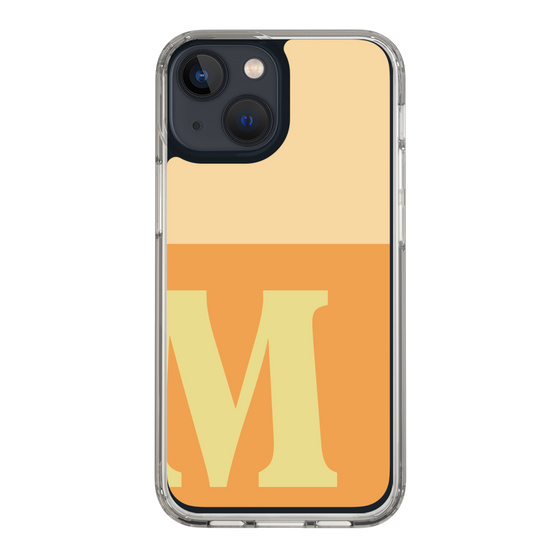 Slim Protection Case［ Original - initial two tone - M orange ］