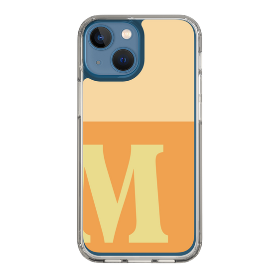 Slim Protection Case［ Original - initial two tone - M orange ］