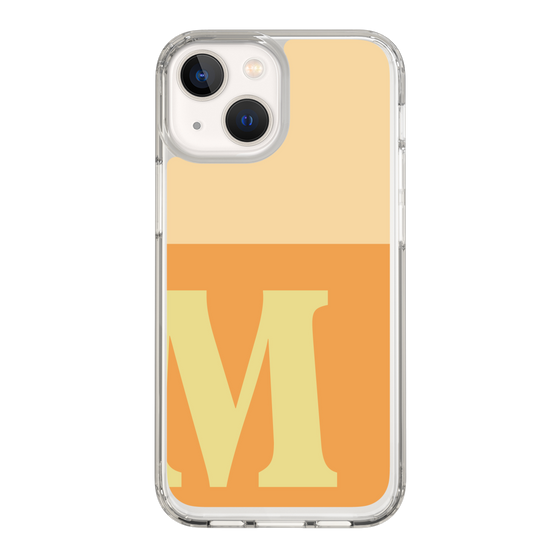 Slim Protection Case［ Original - initial two tone - M orange ］